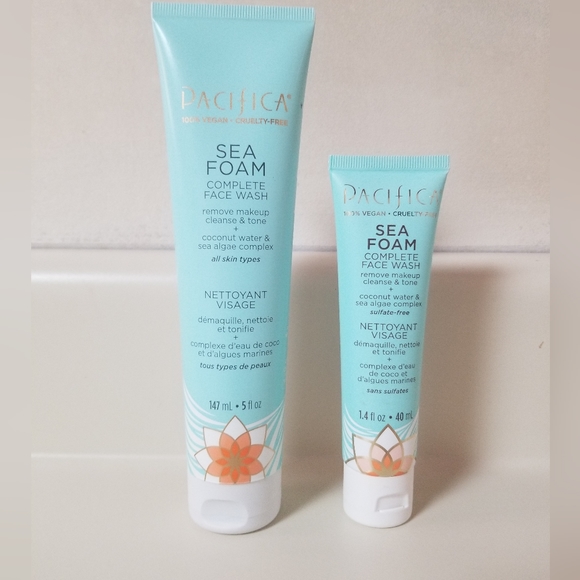Pacifica Skincare Pacifica Sea Foam Complete Face Wash Set Of 2